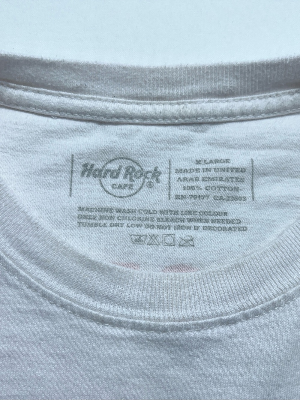 Hard Rock Cafe Japan T Shirt Mens Size XL White Red Cross Unite For Japan - Picture 4 of 11